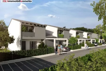 In località Meledo di Sarego disponiamo di nuove abitazioni a schiera in moderno contesto edificativo. Il contesto residenziale risulta verdegg...
